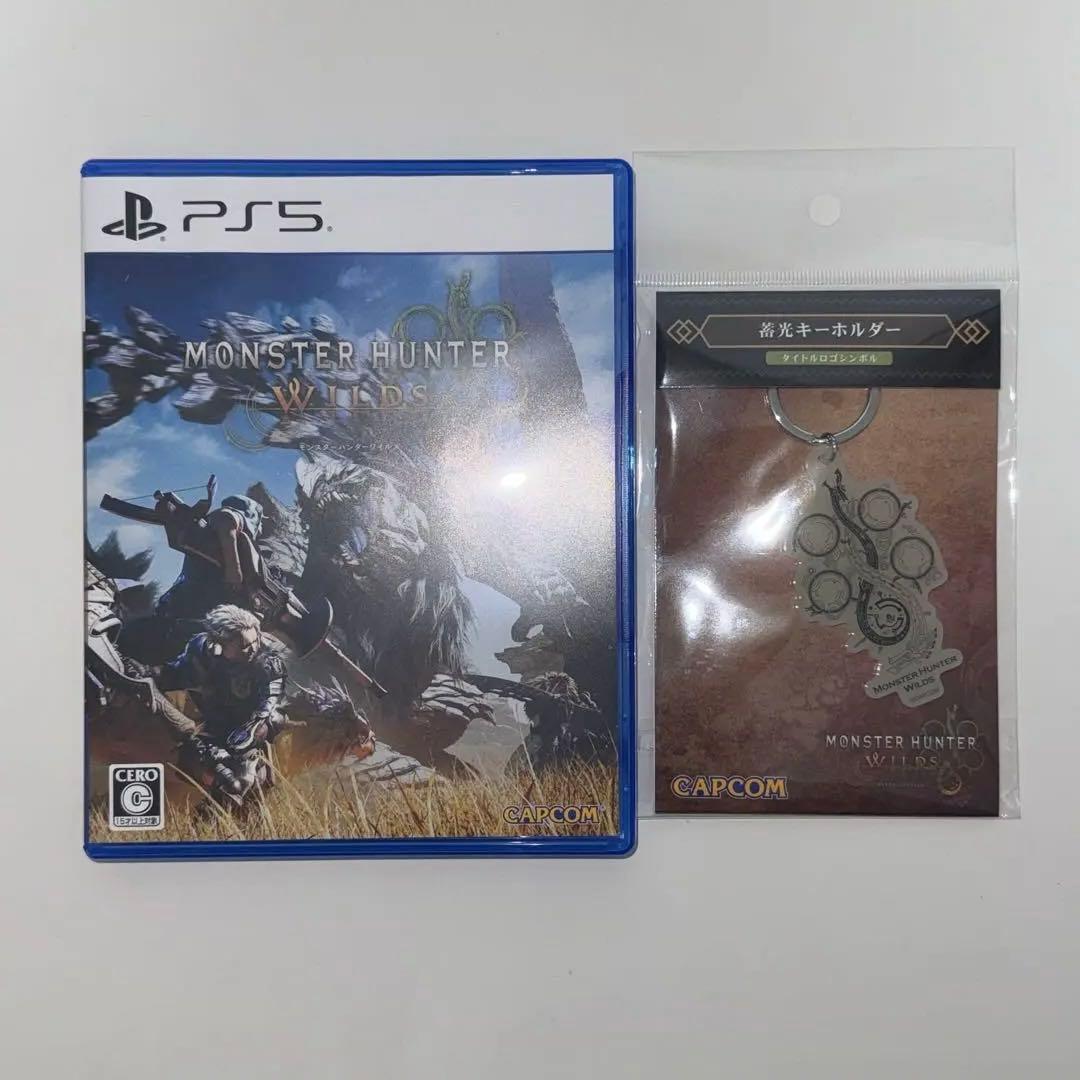【美品】モンハンワイルズ 購入特典付き