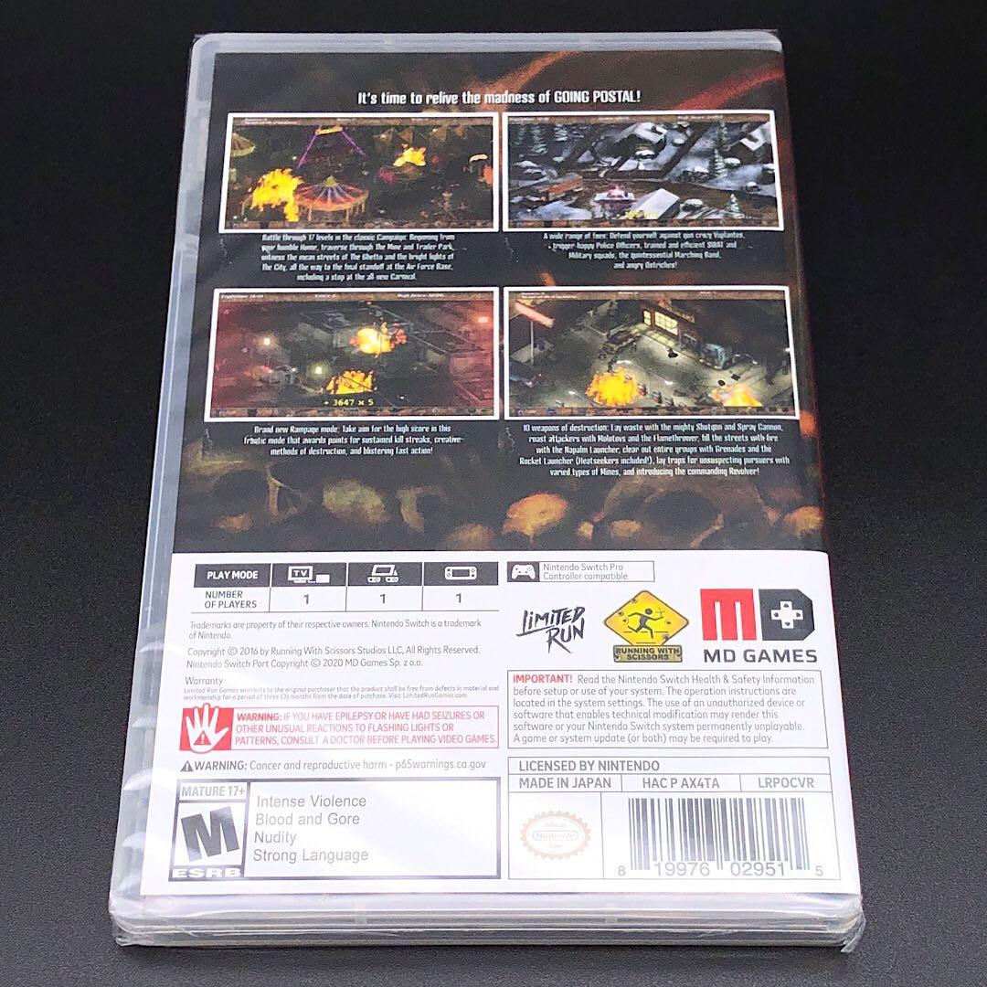 POSTAL Redux ポスタル リダックス 北米版 switch スイッチ