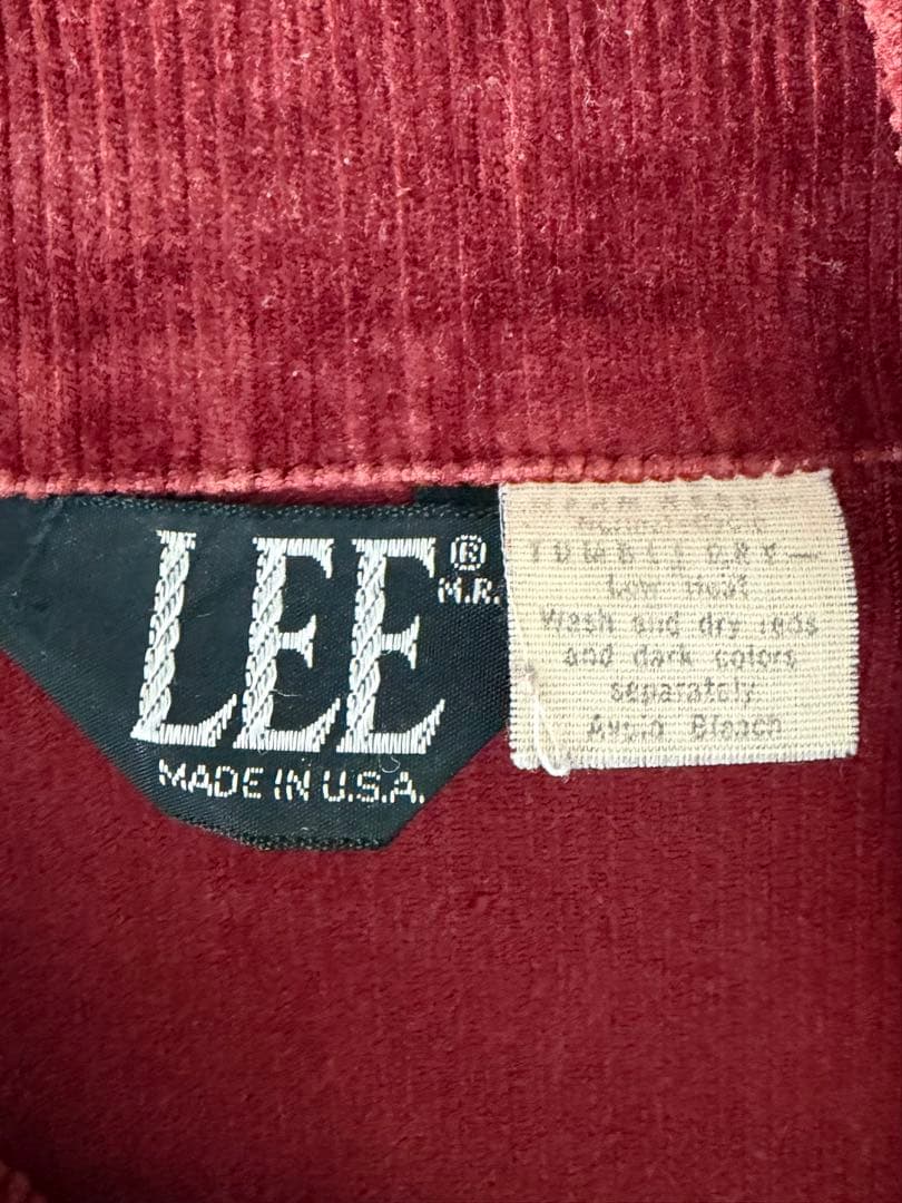 LEE リー　コーデュロイジャケット　70s〜　USA製　三角タグ　ヴィンテージ