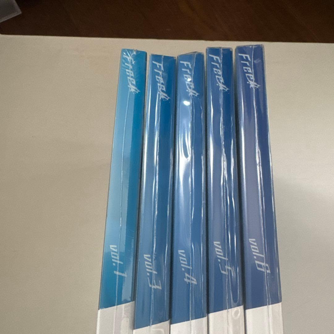 2巻以外新品未開封 アニメFree! 1〜6巻DVDセット