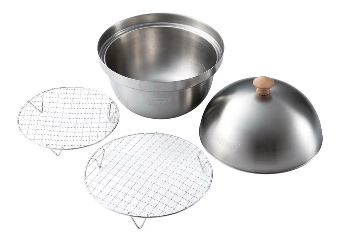 新品未使用コールマン スモーカー燻製器