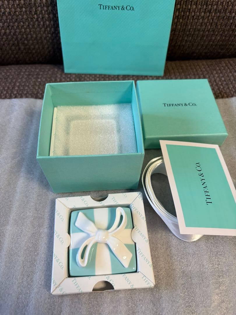 新品　未使用　TIFFANY ティファニー　小物入れ 置物