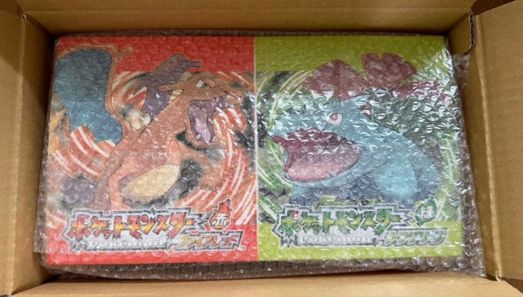新品未使用　ポケットモンスター ファイアレッド 特別版