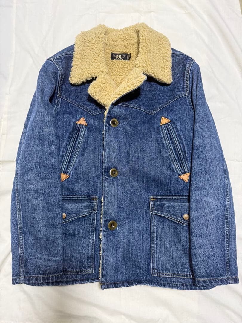 RRL 限定コレクション フリース ラインド デニム ランチ ジャケット