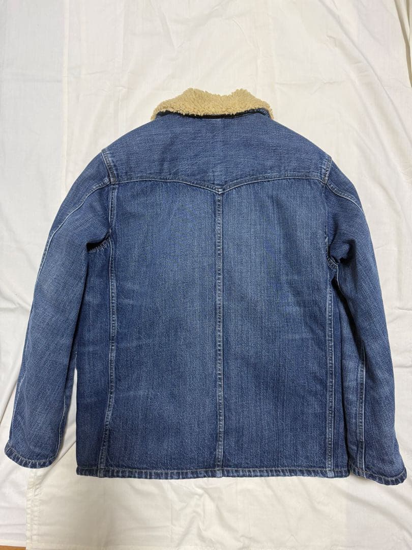 RRL 限定コレクション フリース ラインド デニム ランチ ジャケット
