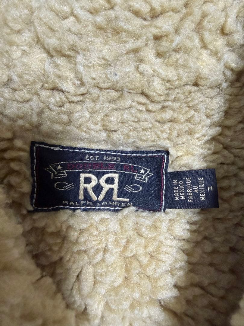 RRL 限定コレクション フリース ラインド デニム ランチ ジャケット