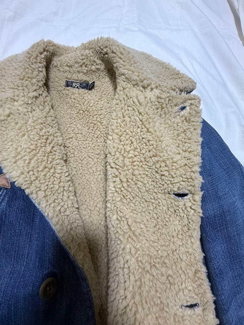 RRL 限定コレクション フリース ラインド デニム ランチ ジャケット