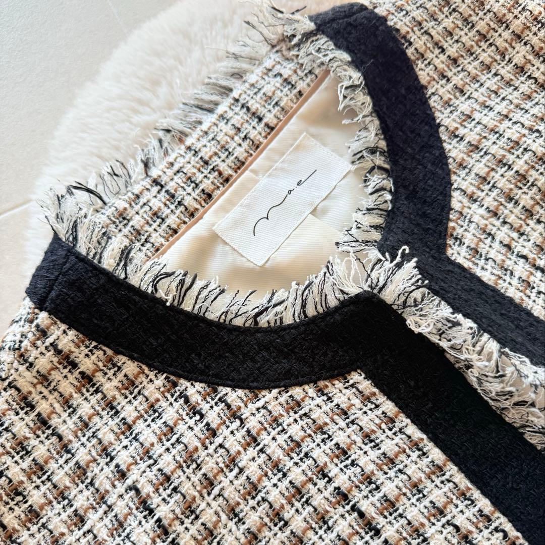 トップス Na.e Novel TWEED Vest