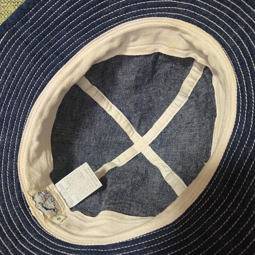 orSlow US NAVY HAT DENIM M37 デニムハット