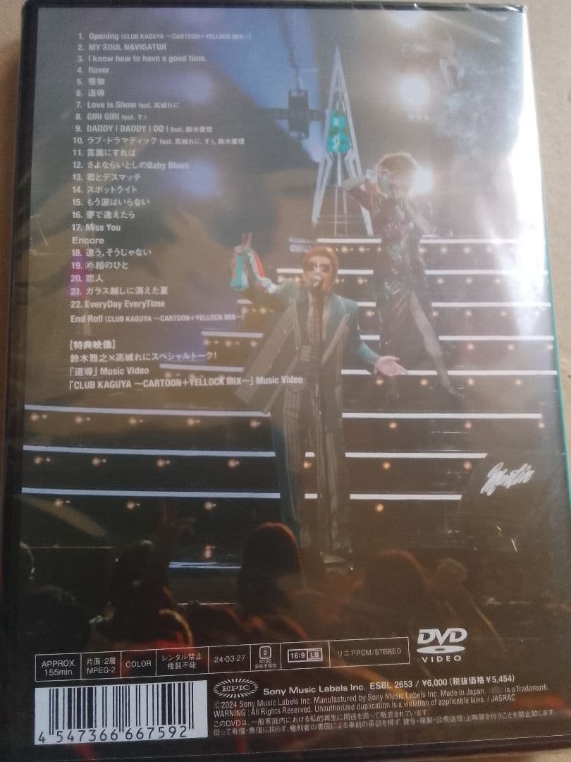 新品未開封 鈴木雅之/SOUL NAVIGATION DVD