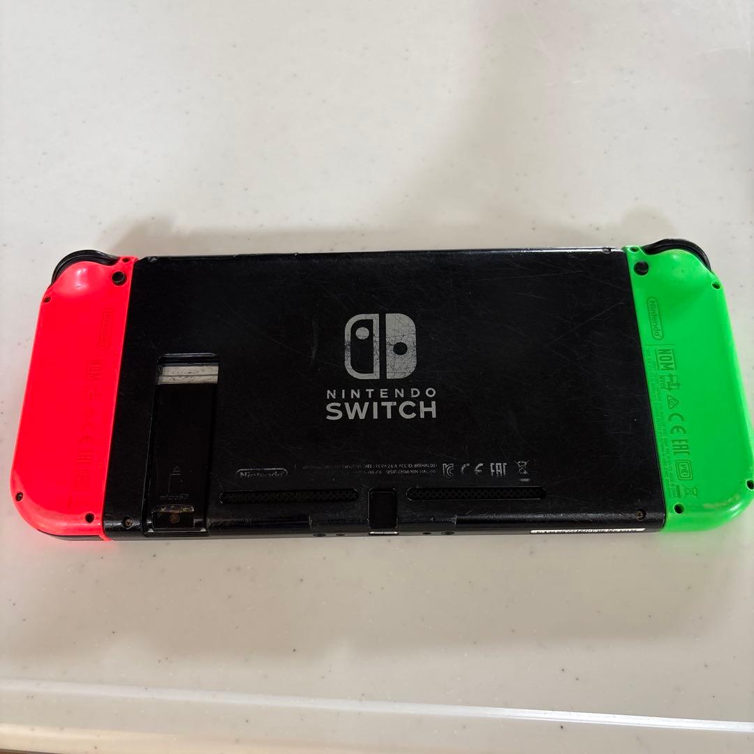 Nintendo Switch 赤/緑 Joy-Con付きジャンク品