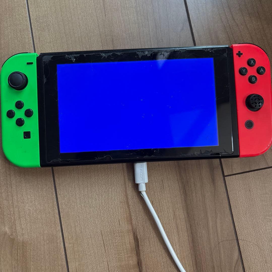 Nintendo Switch 赤/緑 Joy-Con付きジャンク品