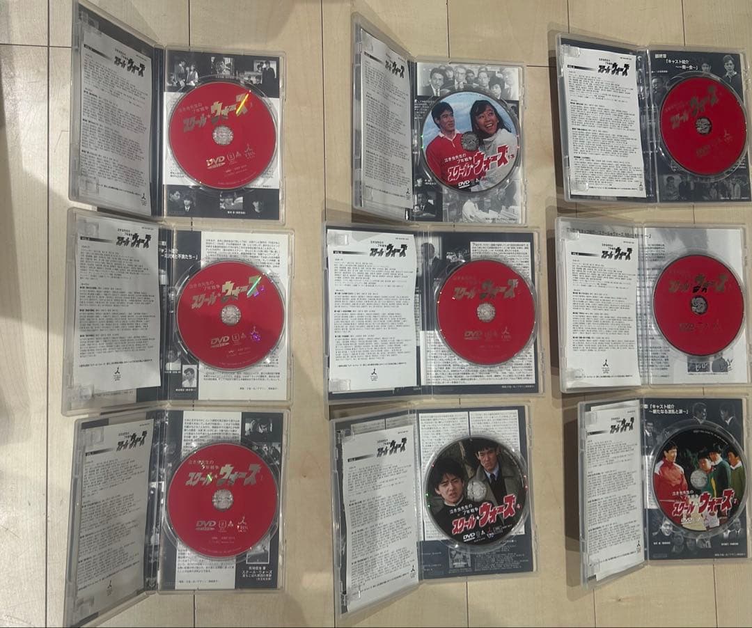 泣き虫先生の7年戦争 スクール★ウォーズ DVD全9巻セット（セル版・特典付）