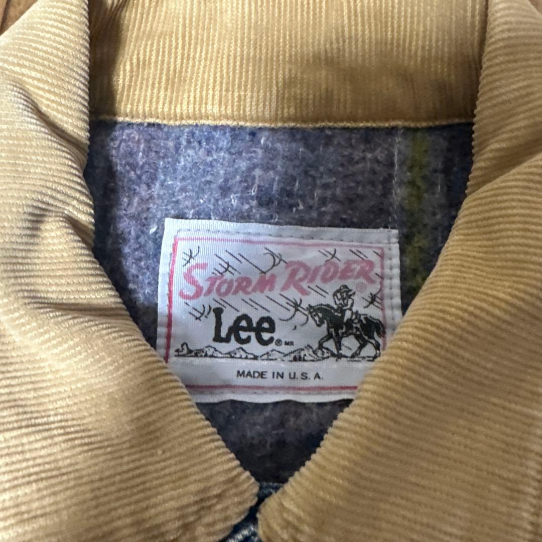 1980s〜90s 初期 アメリカ製Lee Storm Rider縦ブランケット