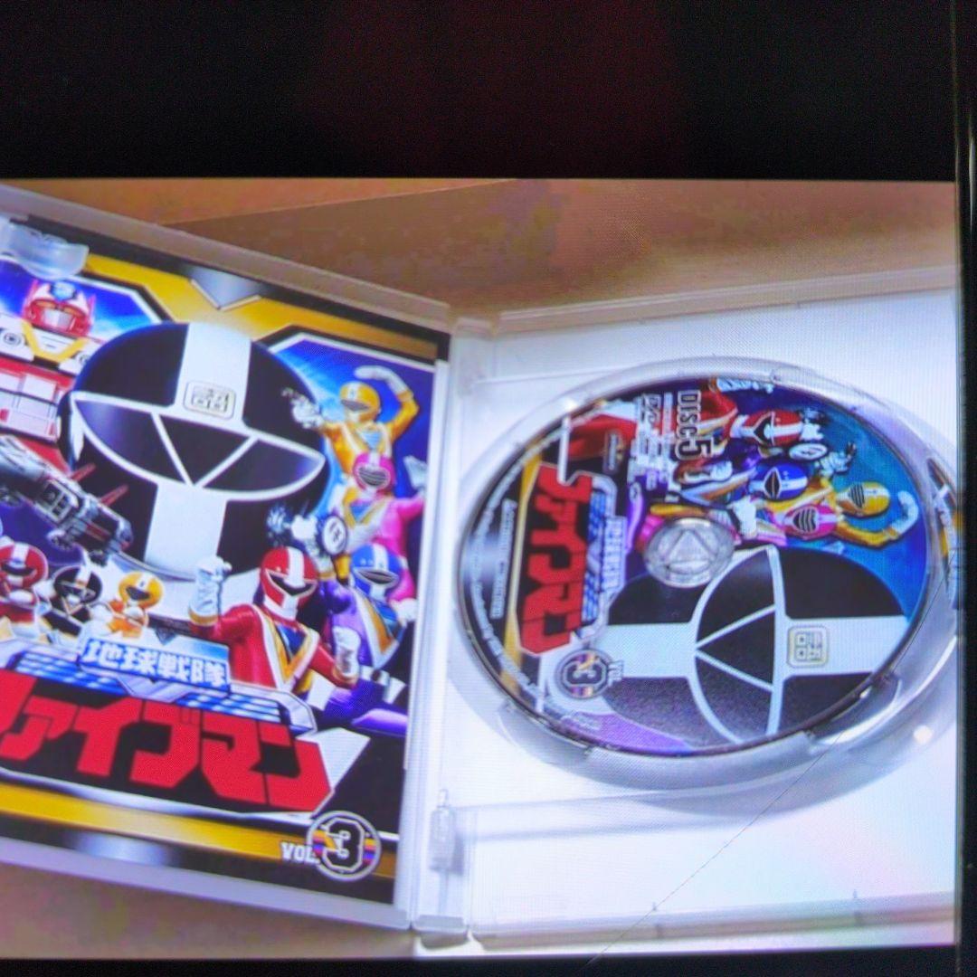 地球戦隊.ファイブマン。DＶD全5巻セット。