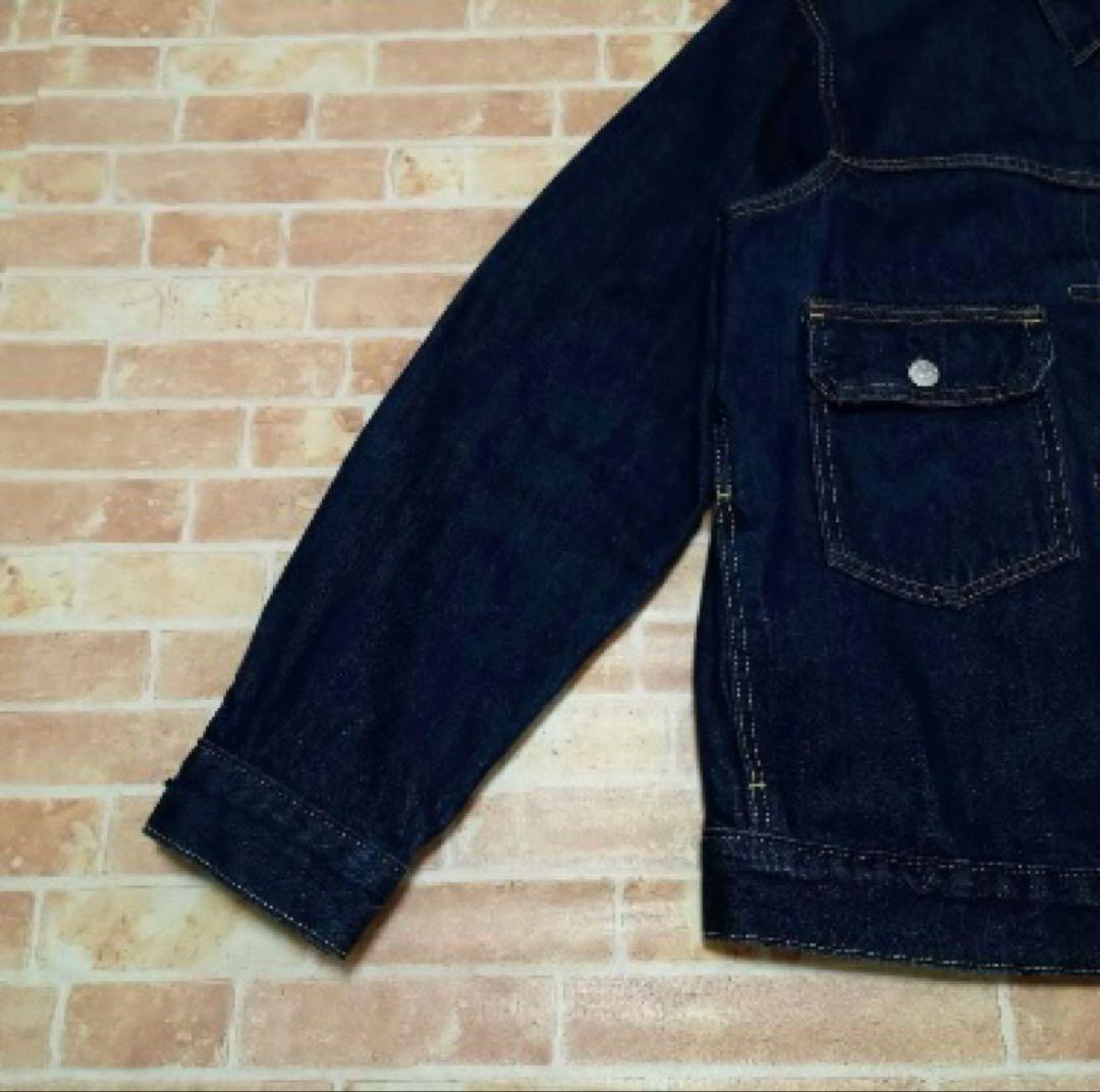 【極美品】リーバイス　2nd リラックスフィット　デニムジャケット　濃紺　Ｌ