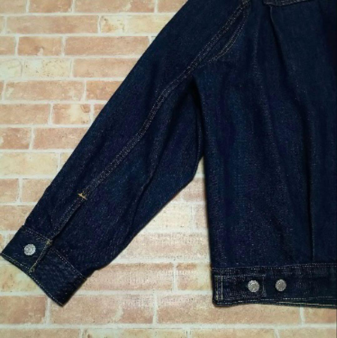 【極美品】リーバイス　2nd リラックスフィット　デニムジャケット　濃紺　Ｌ
