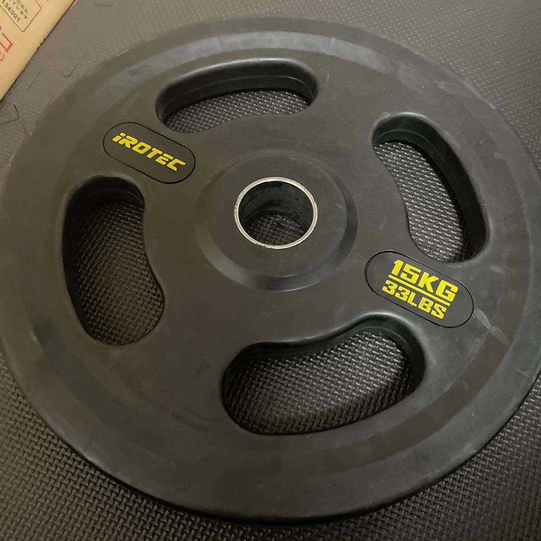 IROTEC 15KG オリンピックプレート