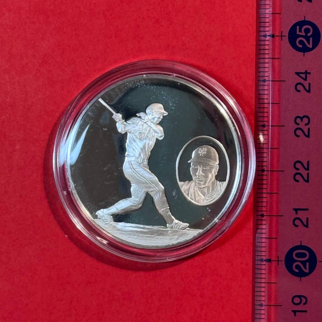 王貞治　世界ホームラン王　公式記念メダル800号記念 silver925 銀製