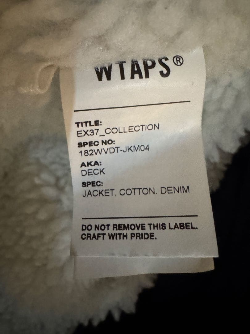 WTAPS JACKET. COTTON. DENIM デニムジャケット