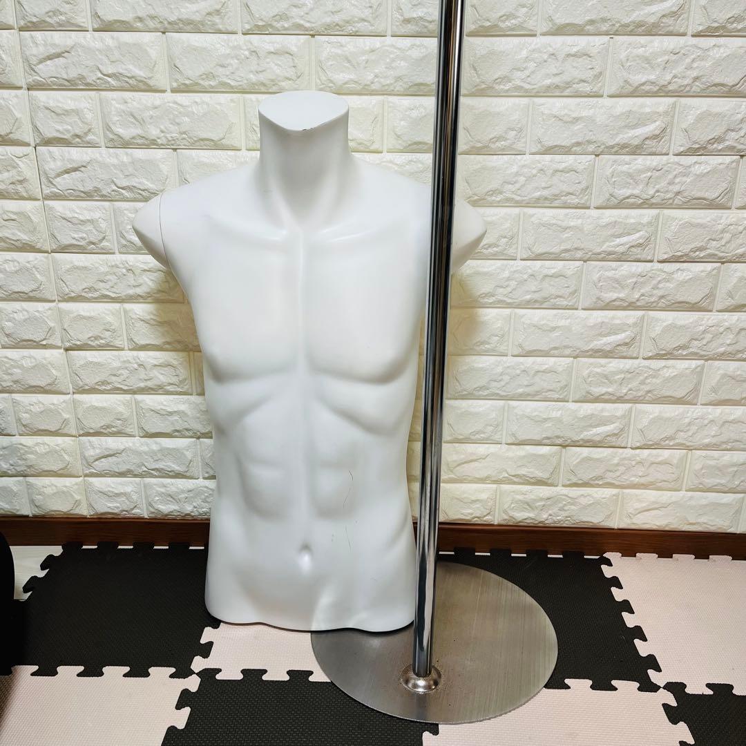 ホワイト 上半身マネキン　Rebody