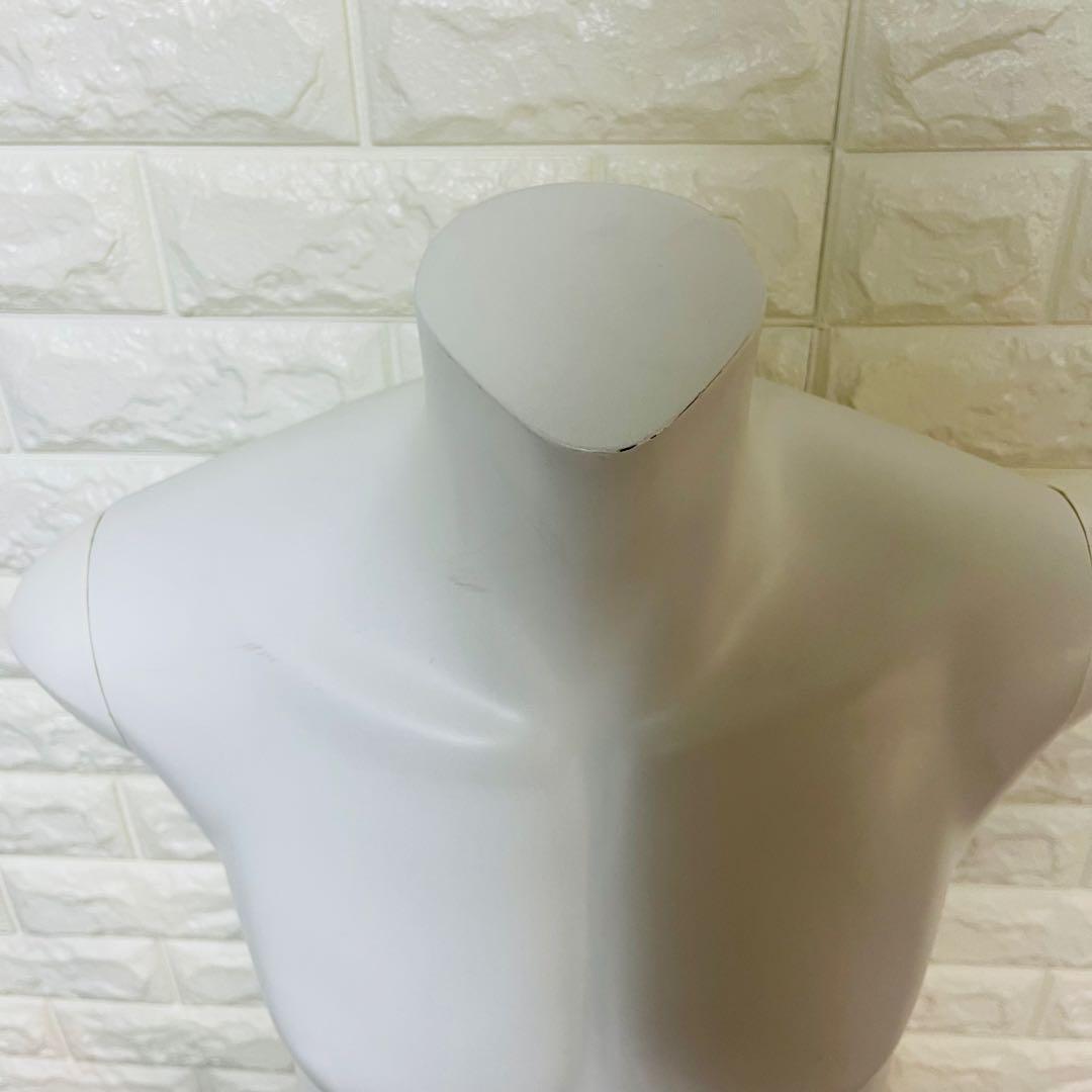 ホワイト 上半身マネキン　Rebody