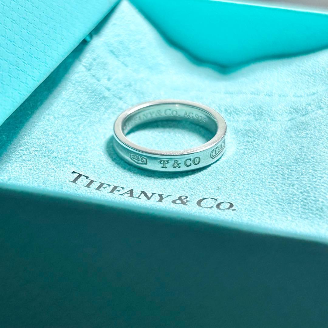 ティファニー　ナローリング　13号　指輪　Tiffany シルバー　1837