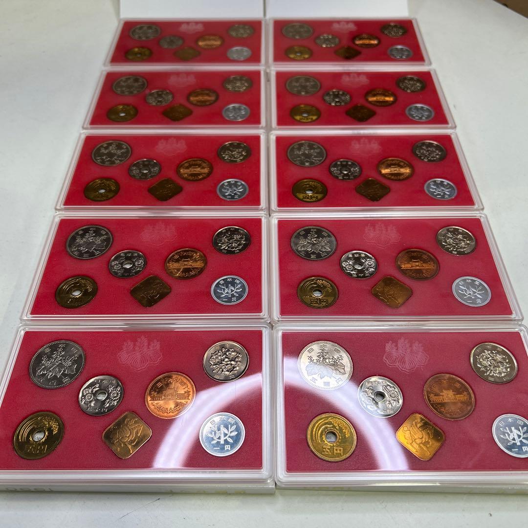 5916 1990年(平成2年)通常貨幣セット 10セット