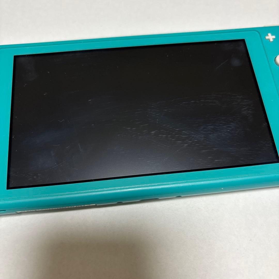 【ジャンク品】Switch Lite ターコイズ（液晶不良あり）