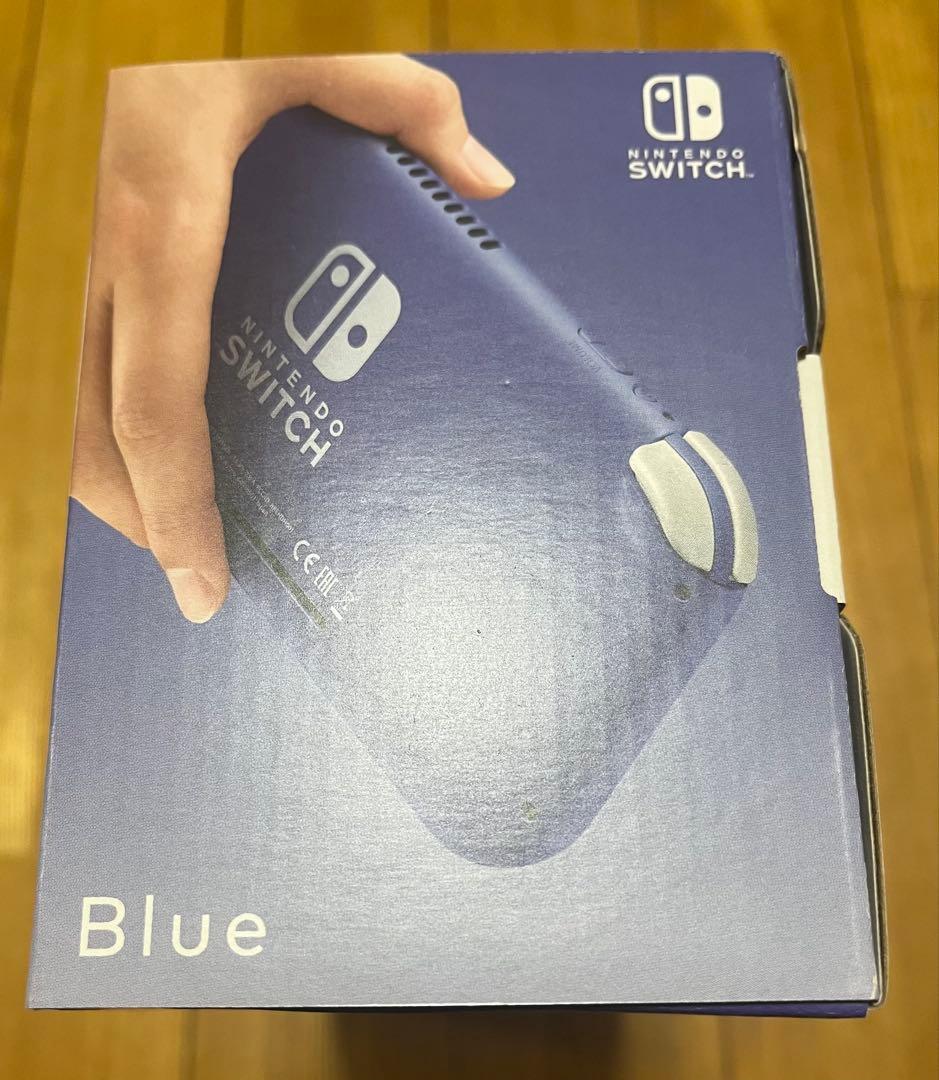 新品　未使用　Nintendo Switch Lite ブルー　ケース付き
