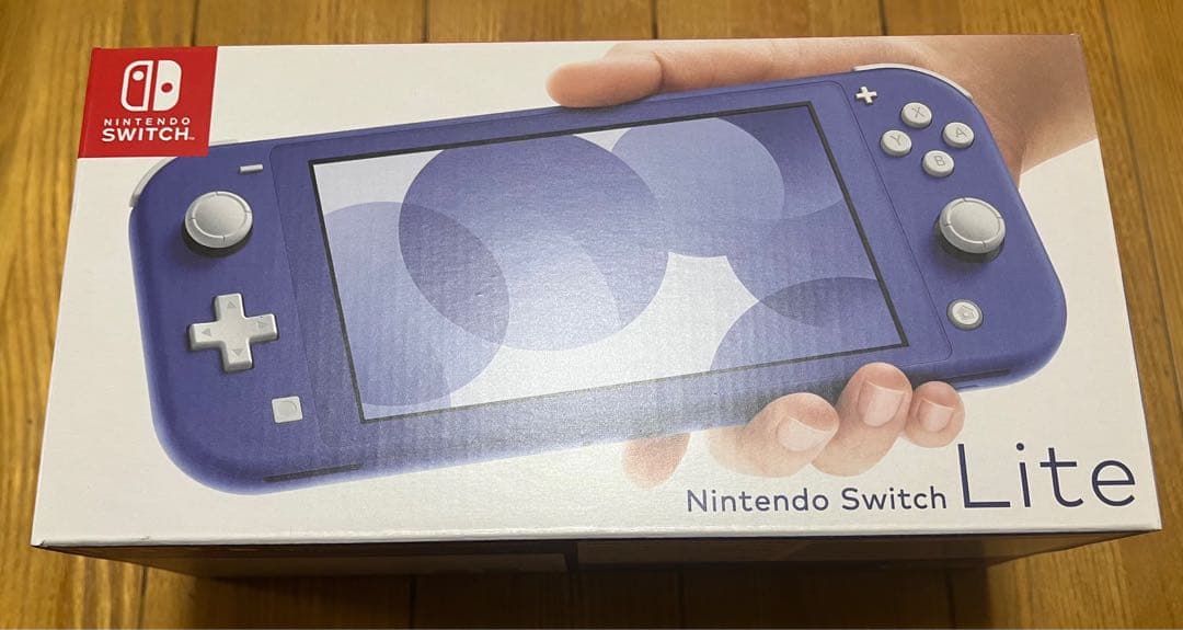 新品　未使用　Nintendo Switch Lite ブルー　ケース付き