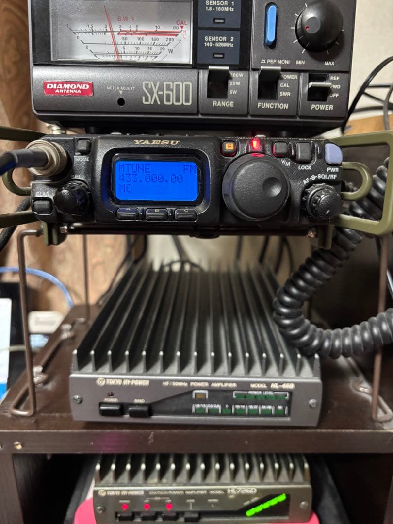 トランシーバー FT-818ND HL-45B HL-726D MFJ-902B etc