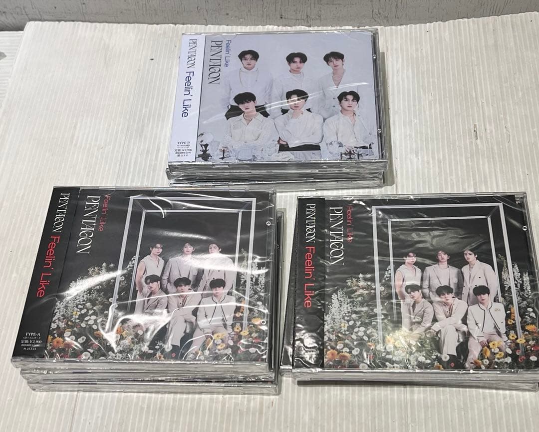 PENTAGON Feelin’ Like TYPE-A 5枚TYPE-B 3枚