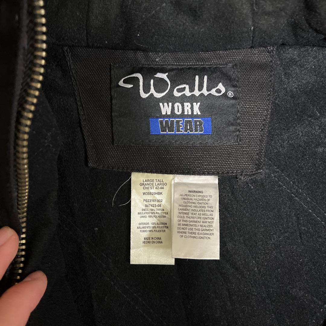 90年代Walls ブラック デトロイトジャケット