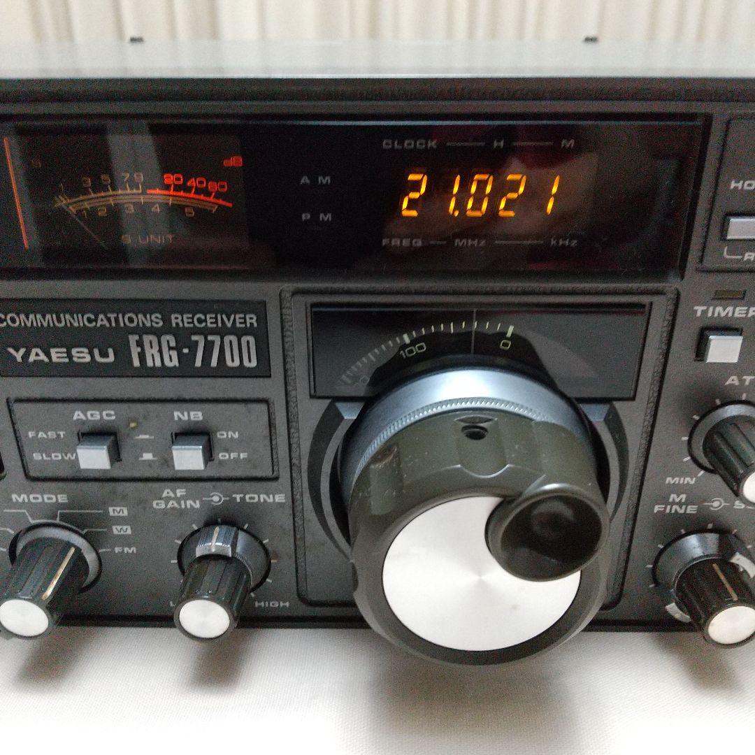 ヤエス 受信機 FRG-7700＋アンテナチューナー FRT-7700のセット