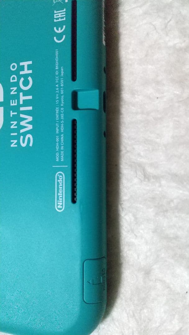 Nintendo Switch Lite ターコイズ動作品極良品アダプター