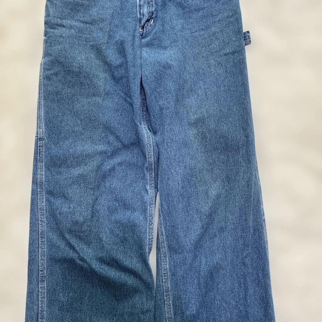 【希少】80s USA製 Carhartt ペインターパンツ デニム 訳あり