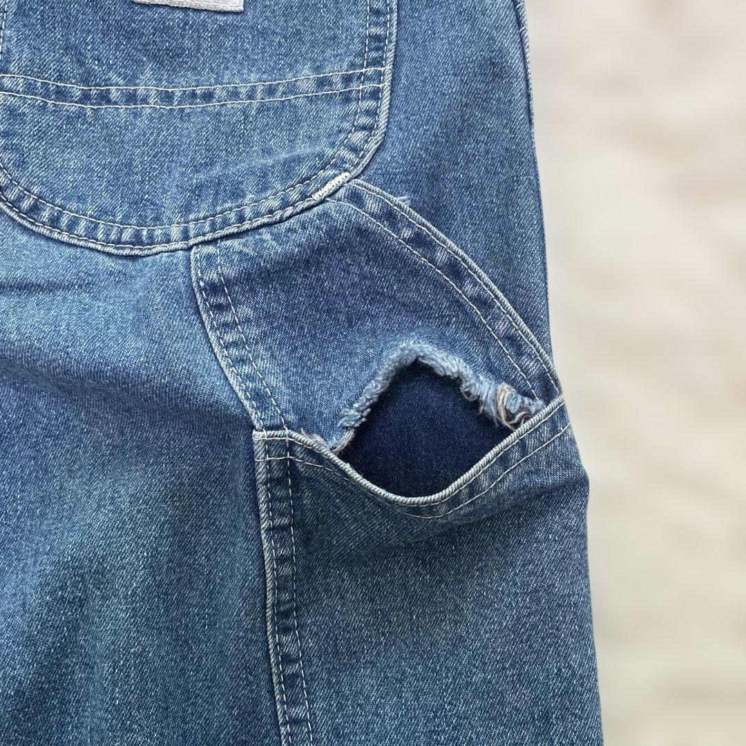 【希少】80s USA製 Carhartt ペインターパンツ デニム 訳あり