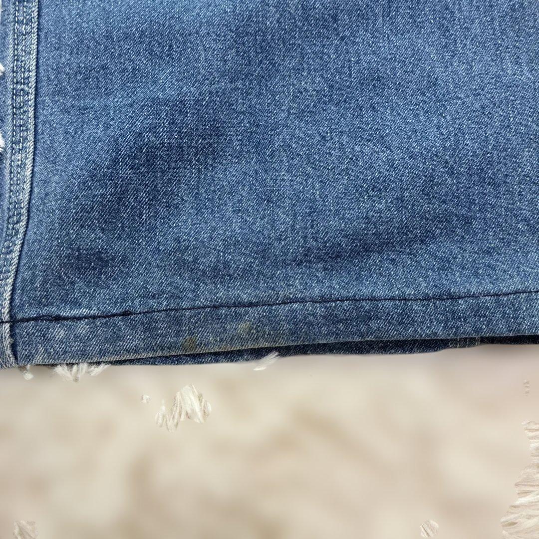 【希少】80s USA製 Carhartt ペインターパンツ デニム 訳あり