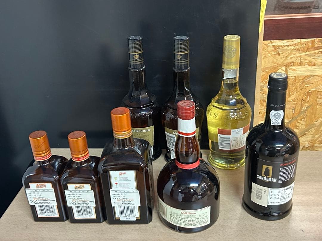 未開封 COINTREAU BOLS お酒　果実酒　まとめてセット　キュール