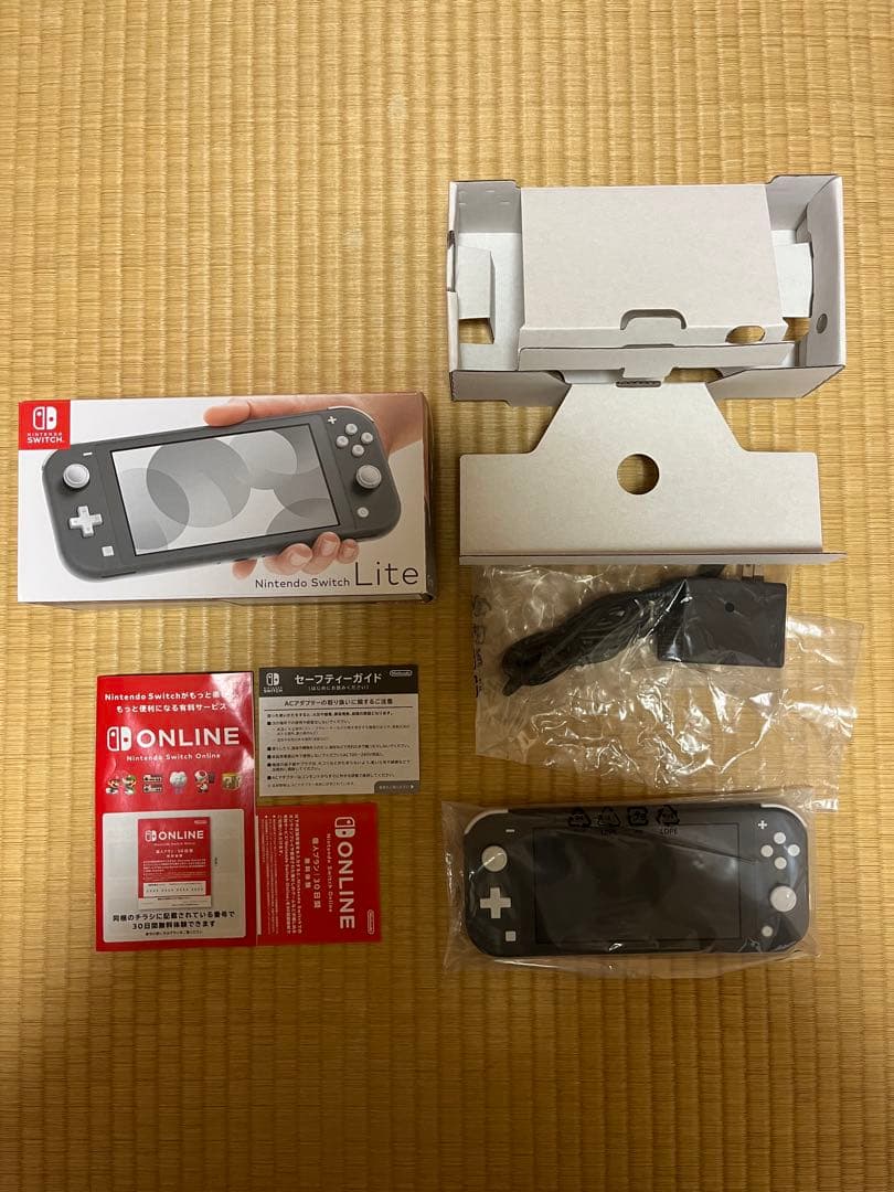 【美品】Nintendo Switch Lite グレー 本体