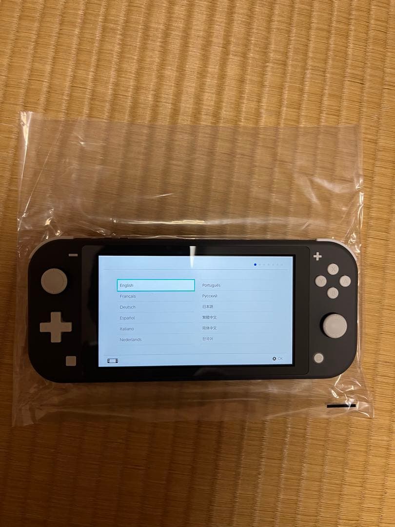 【美品】Nintendo Switch Lite グレー 本体