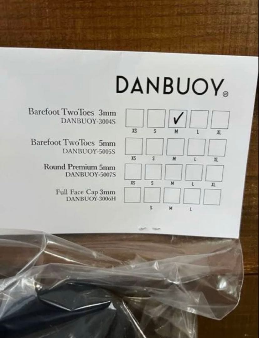 DANBUOY ダンブイ サーフブーツ 3mm M
