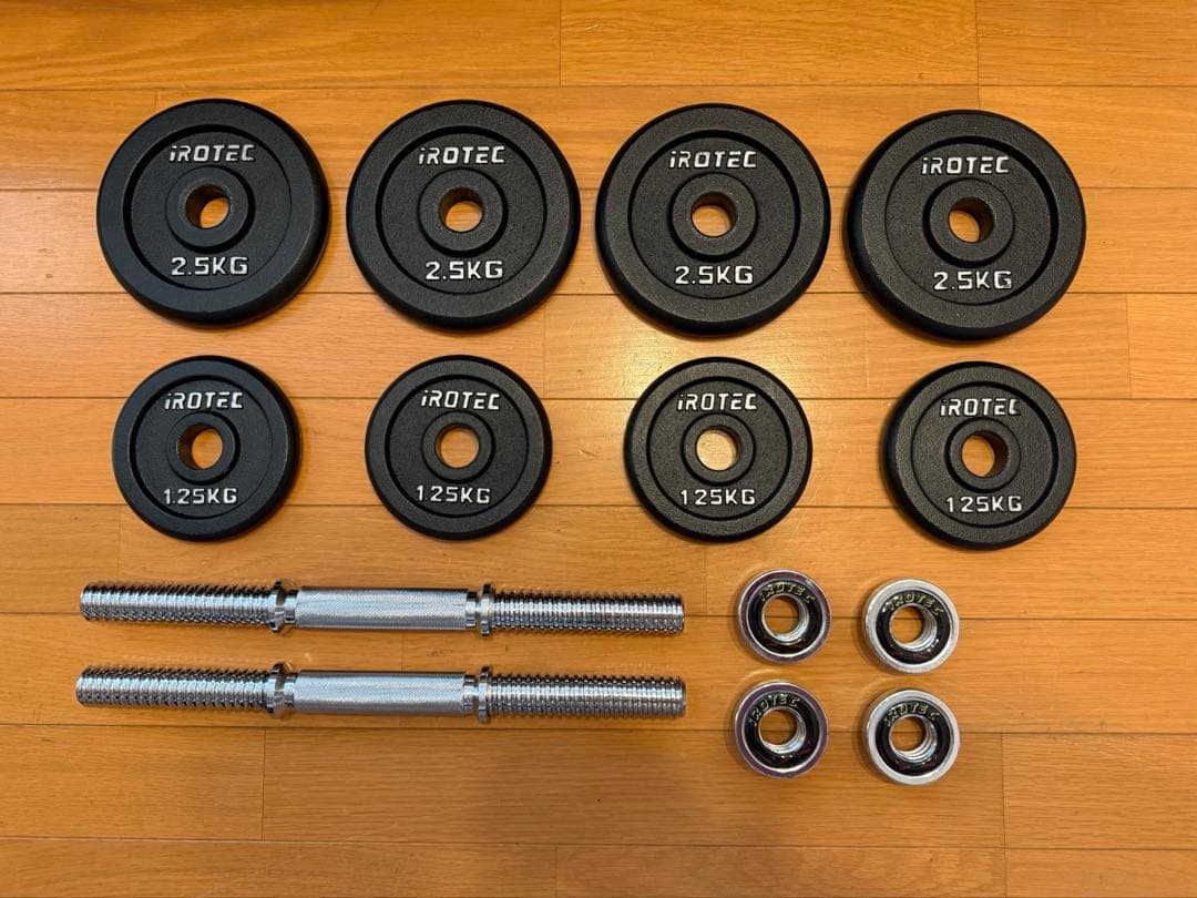 IROTEC ダンベル　10kg ×2