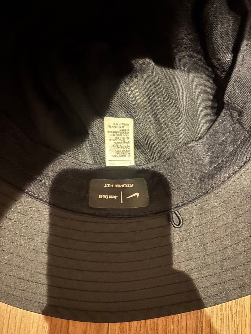 Nike x Stussy ブラック バケットハット L/XL
