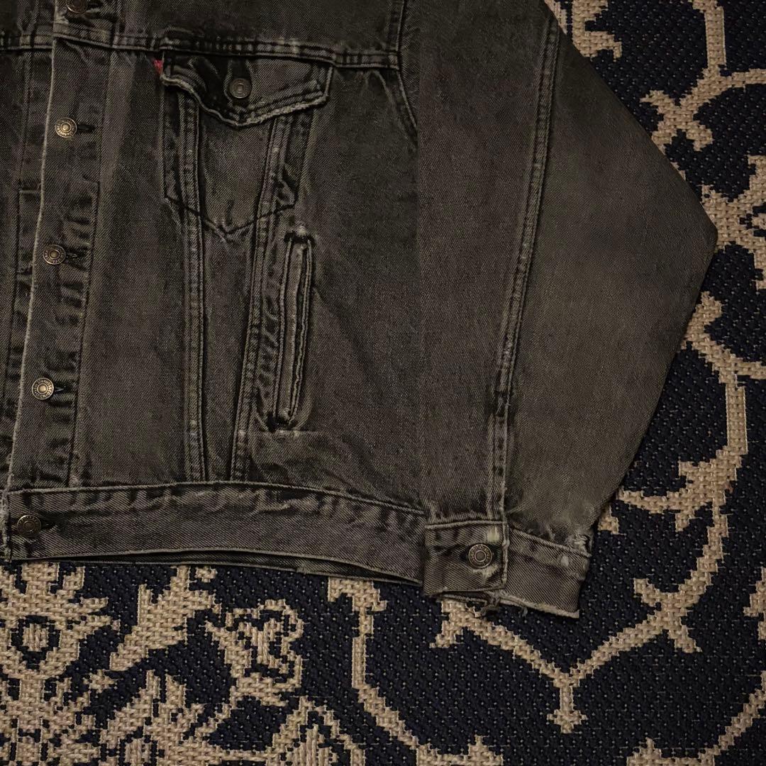 「vintage」 80s Levi's 70507 ブラック デニムジャケット