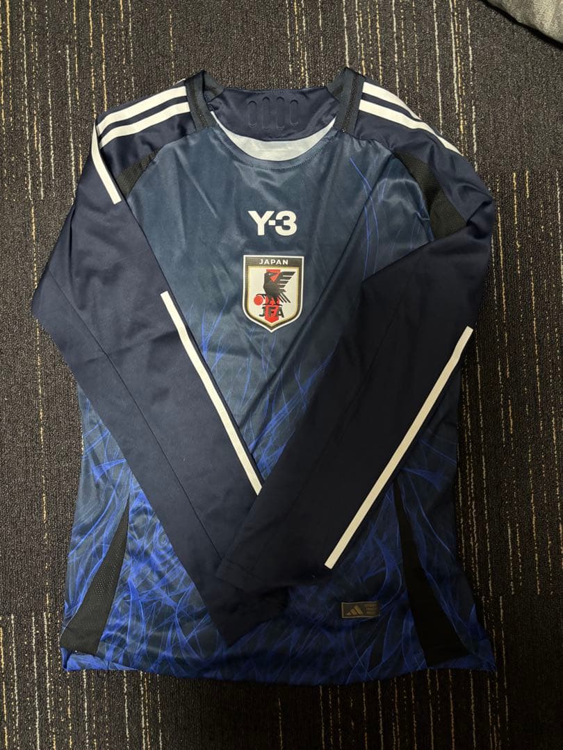 Y-3 日本代表ユニフォーム　長袖　オーセンティック　 背番号なし
