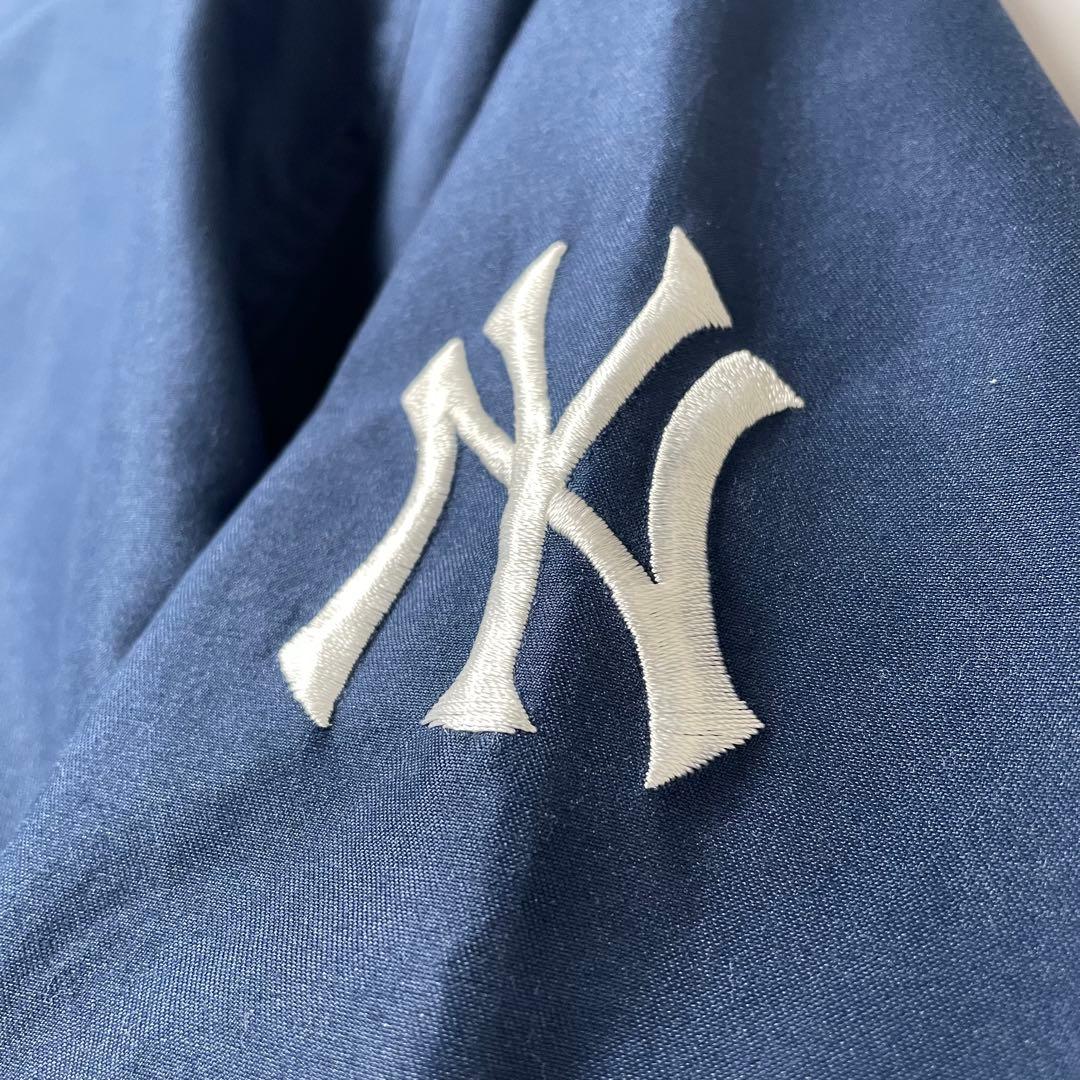 XL Yankees NIKE プルオーバー ナイロンジャケット 刺繍 ネイビー