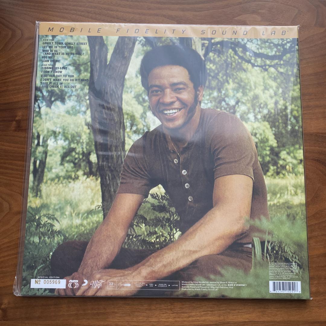 洋楽 LP Bill Withers Still Bill MFSL 1-525
