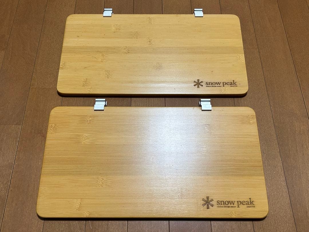 スノーピーク IGTオプション スライドトップハーフ竹2枚セット